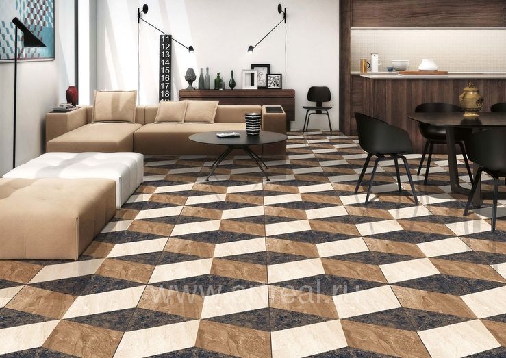 Italica Tiles 60x60 Керамогранит Italica Tiles 60x60 в интерьере