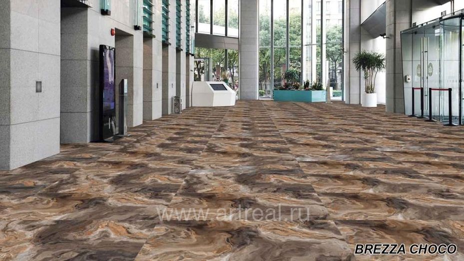 Керамогранит Bluezone Brezza в интерьере
