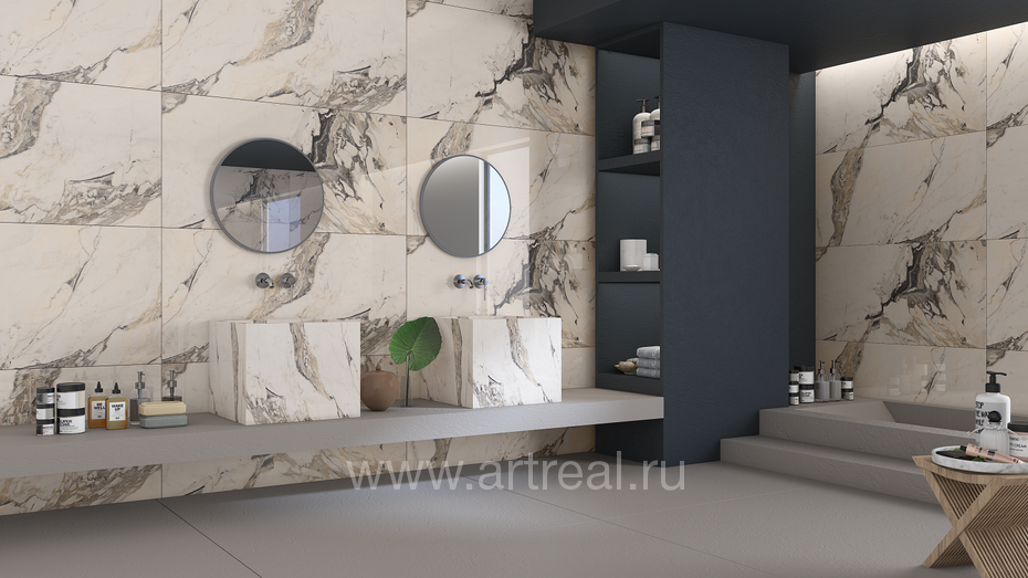 Керамогранит Seron Granito 80x160 в интерьере