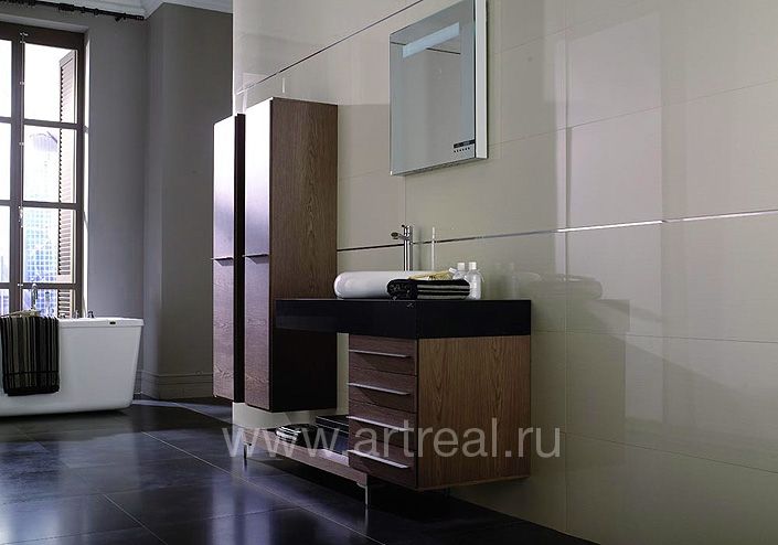 Интерьер коллекции керамической плитки Line фабрики Venis (Испания)