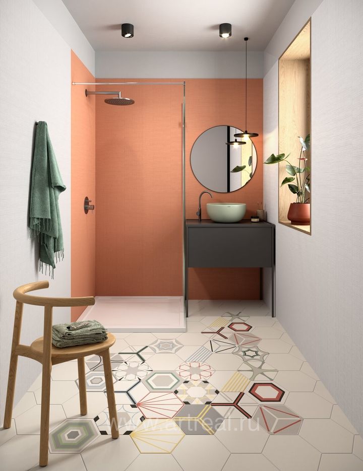 Керамическая плитка Marca Corona Lilysuite в интерьере