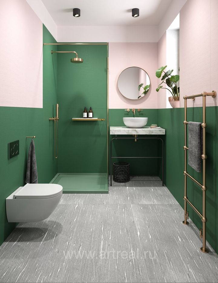 Керамическая плитка Marca Corona Lilysuite в интерьере