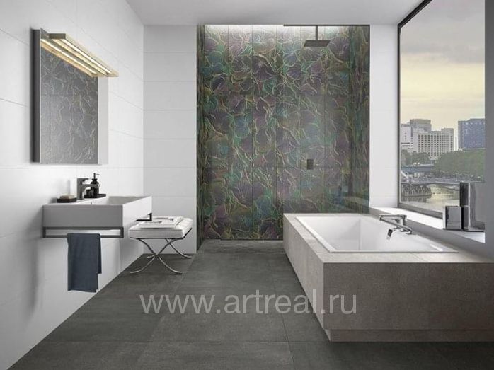 Керамогранит Villeroy&Boch Rockyart в интерьере