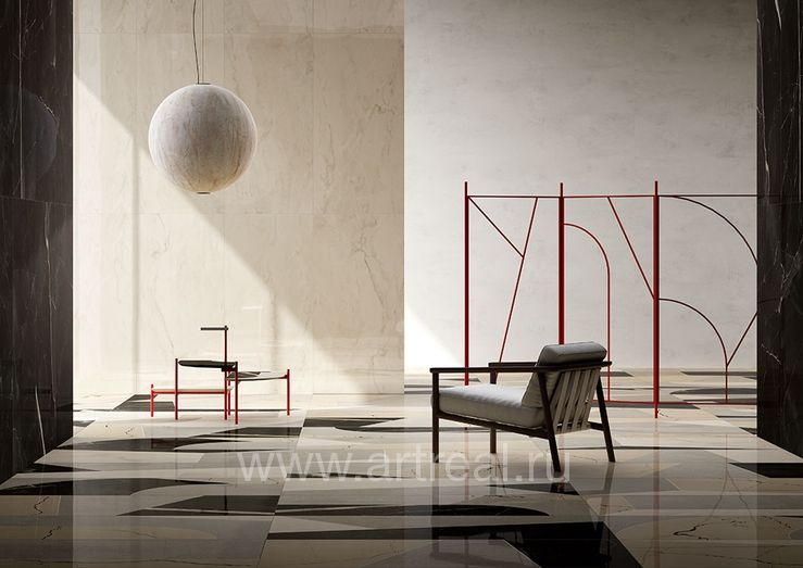 Керамогранит Fioranese Sound Of Marbles в интерьере