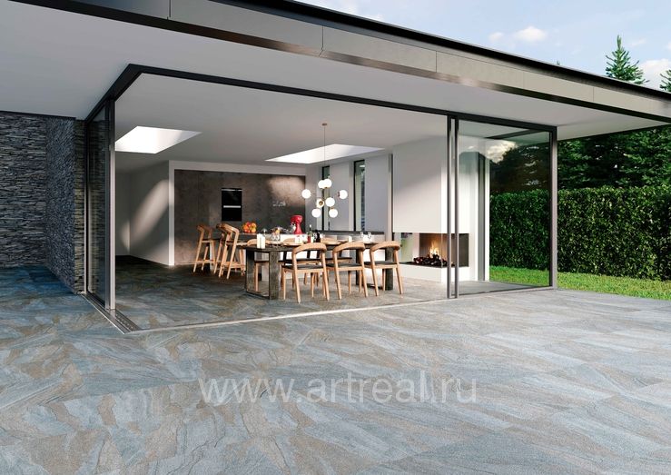 Керамогранит Creto Slate в интерьере