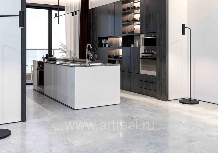 Керамогранит Creto Lucido в интерьере