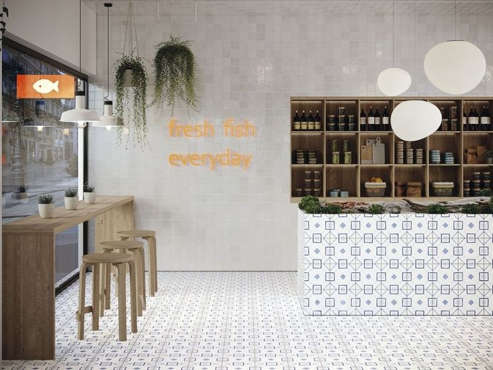 Керамогранит Harmony Draw в интерьере