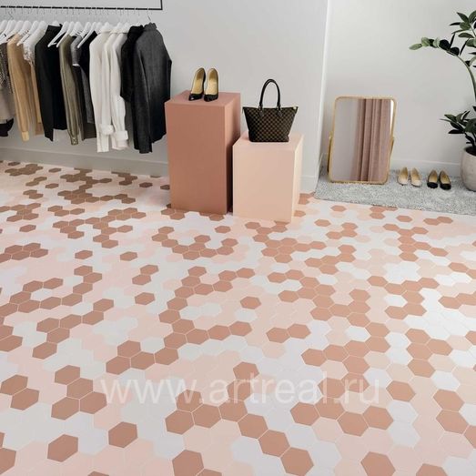 DNA Bee Керамогранит DNA Bee в интерьере