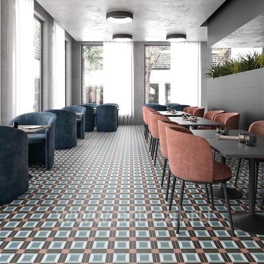 Керамогранит DNA Sync в интерьере