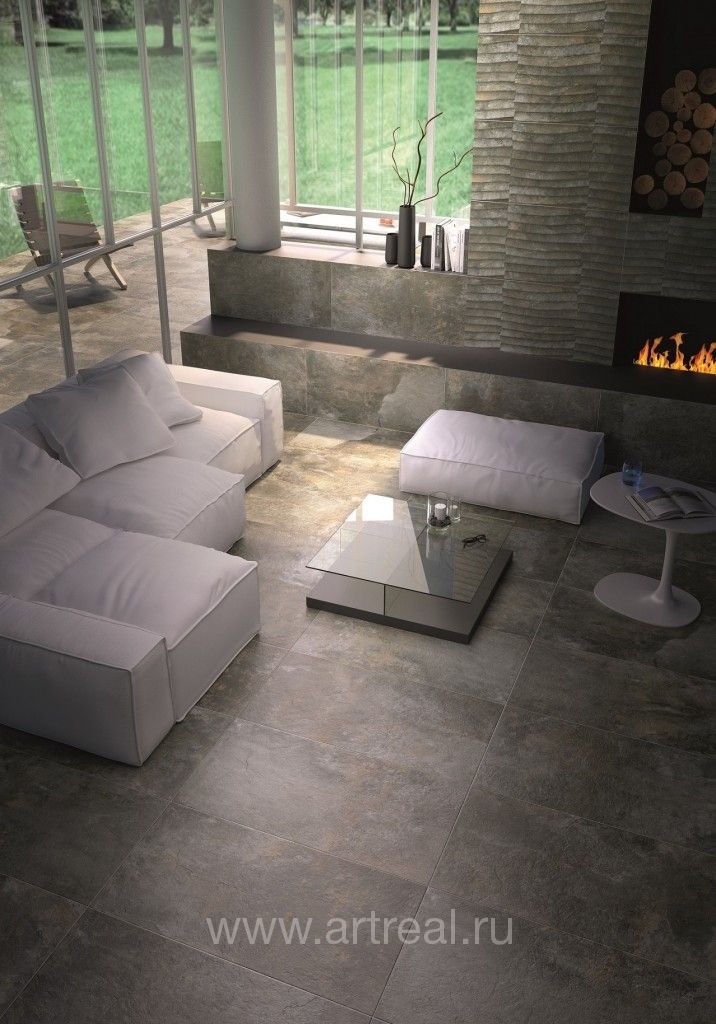 Керамогранит Saloni Menhir в интерьере