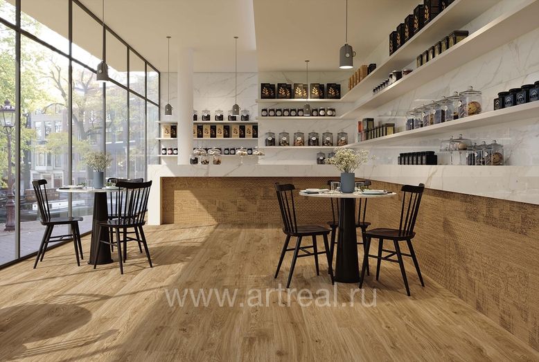 Керамогранит Atlas Concorde Russia Rive в интерьере