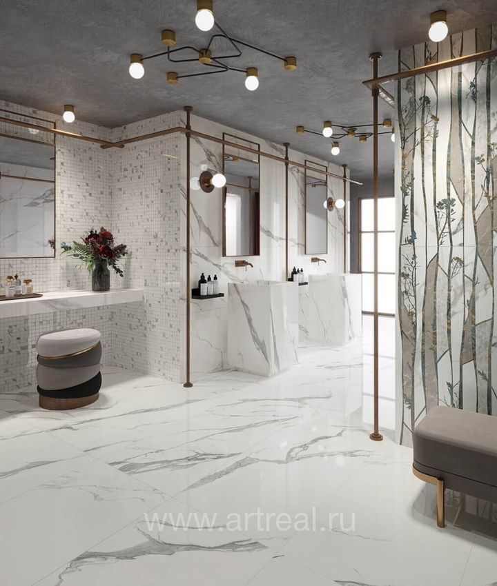 Керамогранит Piemme Majestic Pure Selection в интерьере