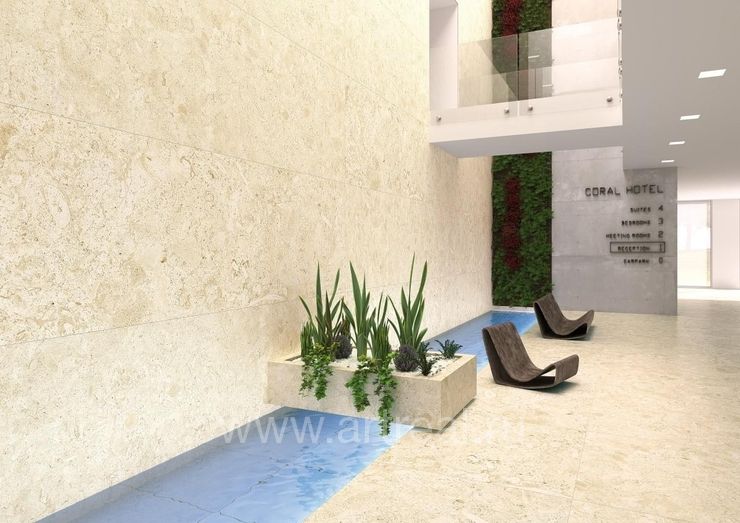 Керамогранит Coverlam Coralina в интерьере