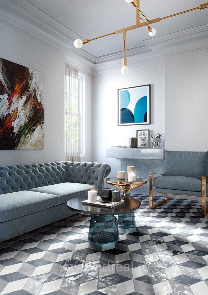 Керамогранит Cir Materia Prima в интерьере