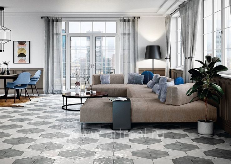 Керамогранит Cir Materia Prima в интерьере