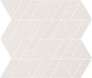 Мозаика White Mosaico Triangle 31.5*30.5