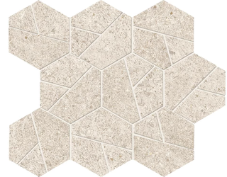 Мозаика White Mosaico Hex 20*28.5