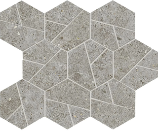 Мозаика Grey Mosaico Hex 20*28.5