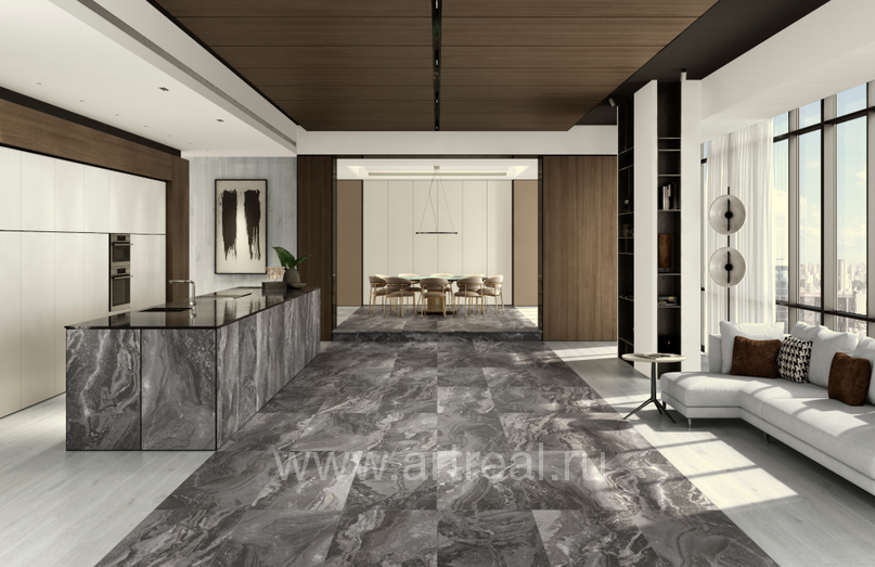 Клинкер Exagres Orobico в интерьере