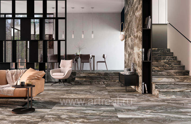 Клинкер Exagres Orobico в интерьере