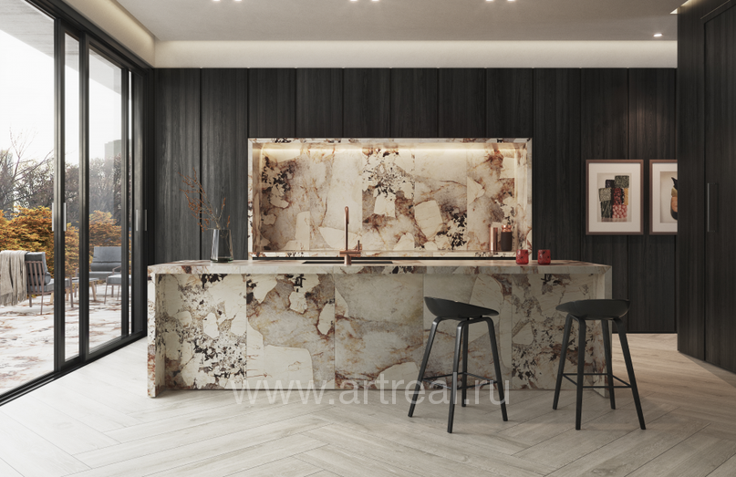 Клинкер Exagres Nubia в интерьере