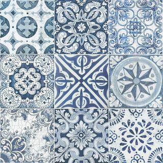 Apavisa 4-ever керамогранит Majolica Blue Natural 60*60*10