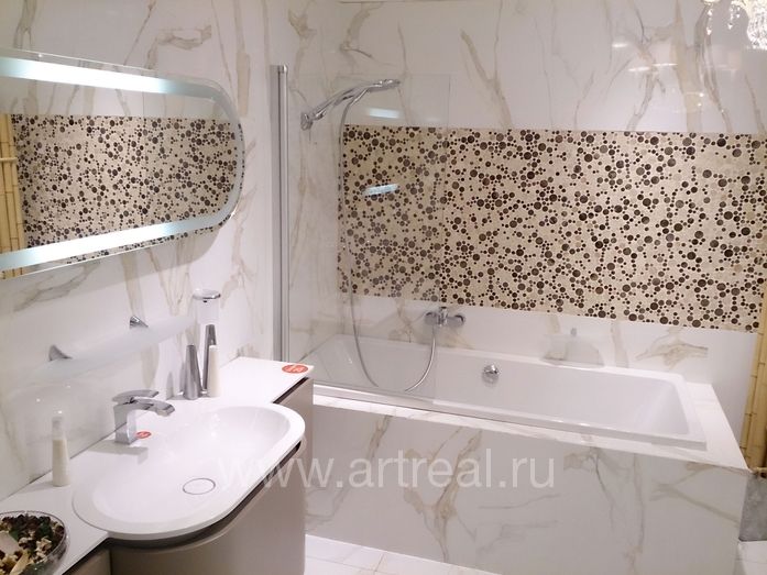 Мозаика LeeDo Caramelle Pietrine 7 mm в интерьере