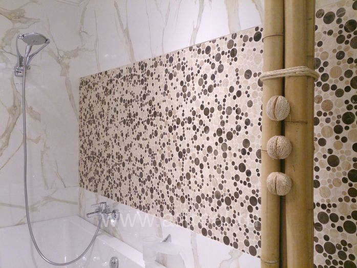 Мозаика LeeDo Caramelle Pietrine 7 mm в интерьере