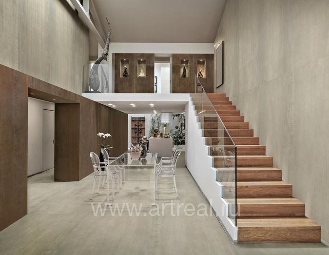 Ava Metal Керамогранит Ava Metal в интерьере