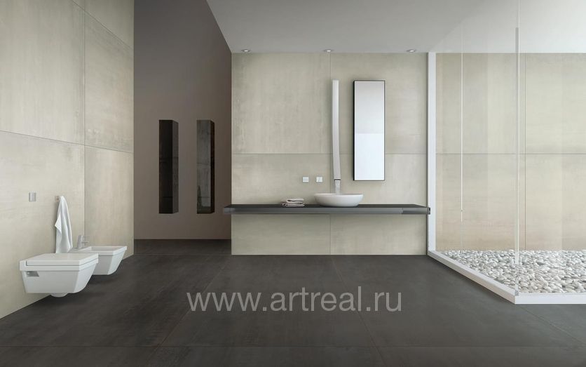 Ava Metal Керамогранит Ava Metal в интерьере