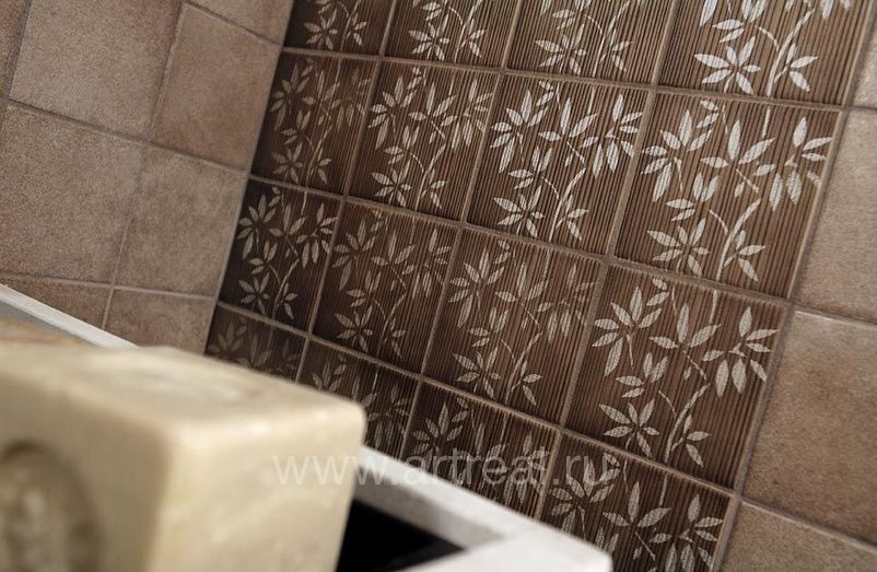 Керамогранит Atlas Concorde Cementi 10x10 в интерьере