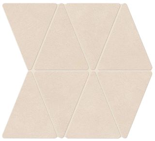 Мозаика Kaolin Mosaico Rhombus 36.7*33.8