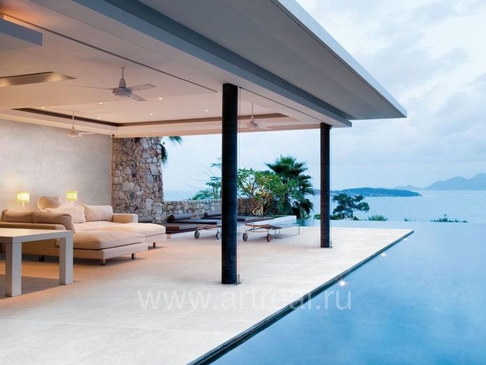 Керамогранит Etile Stonhenge в интерьере