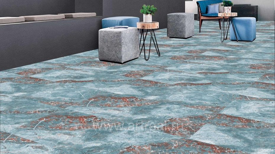 Керамогранит Bluezone Infinity в интерьере