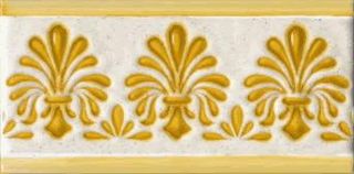 Vives Monasterio бордюр Lluch Ocre 10*20