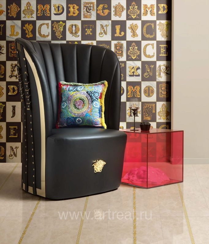 Gardenia (Versace) MaximVS Керамогранит Gardenia (Versace) MaximVS в интерьере