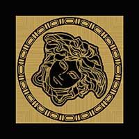 Gardenia (Versace) MaximVS вставка Angolo Lux Nero/Oro 10*10*6