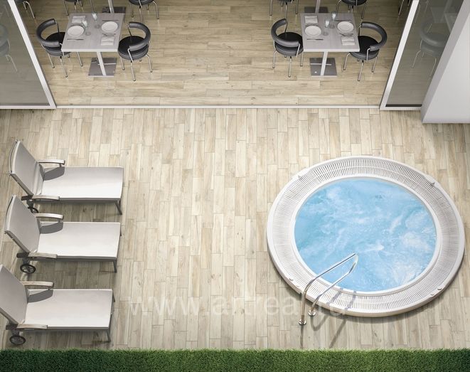 Керамогранит Rondine Hard & Soft в интерьере