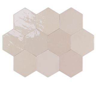 WOW Zellige Hexa настенная плитка Nude Mix 10.8*12.4*8.5