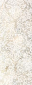 Fioranese Nu_Travertine Controfalda декор Decoro Damask Silver Naturale-Rettificato 30*60