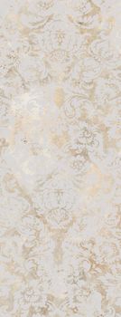 Fioranese Nu_Travertine Controfalda декор Decoro Damask Walnut Naturale-Rettificato 30*60