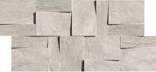 Rex Ardoise мозаика Modulo Muretto 3d Gris 30*30