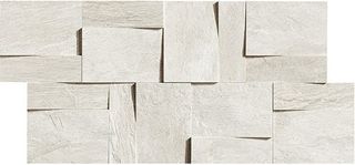 Rex Ardoise мозаика Modulo Muretto 3d Blanc 30*30