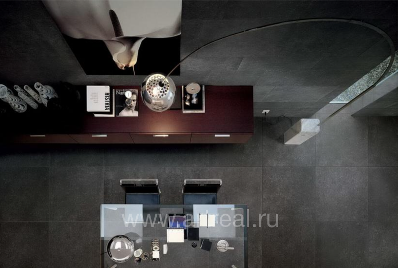 Керамогранит Rex Pietra Del Nord в интерьере