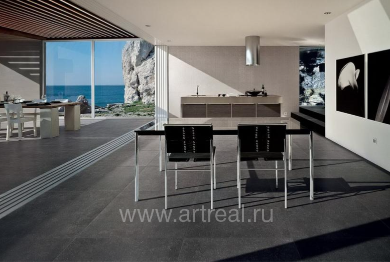 Керамогранит Rex Pietra Del Nord в интерьере