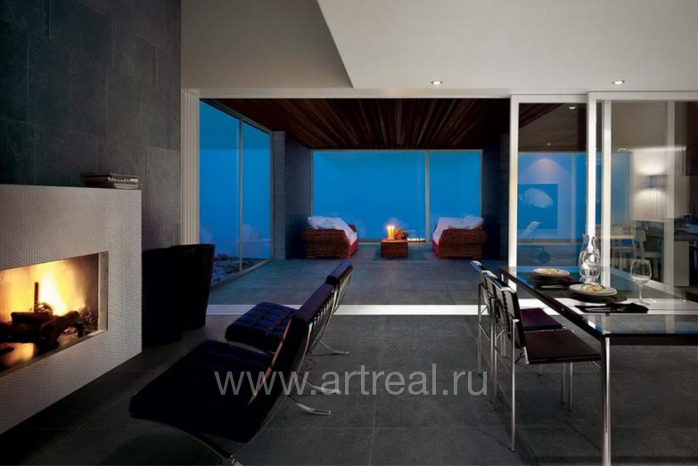 Керамогранит Rex Pietra Del Nord в интерьере