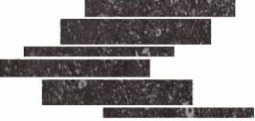 Rex Pietra Del Nord мозаика Nord Nero Listello Sfalsato Mix 21*40