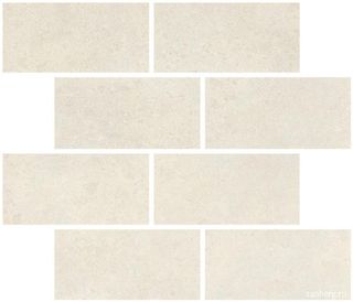 Rex Pietra Del Nord мозаика Nord Bianco 7,5x15 6MM Mur 7.5*15
