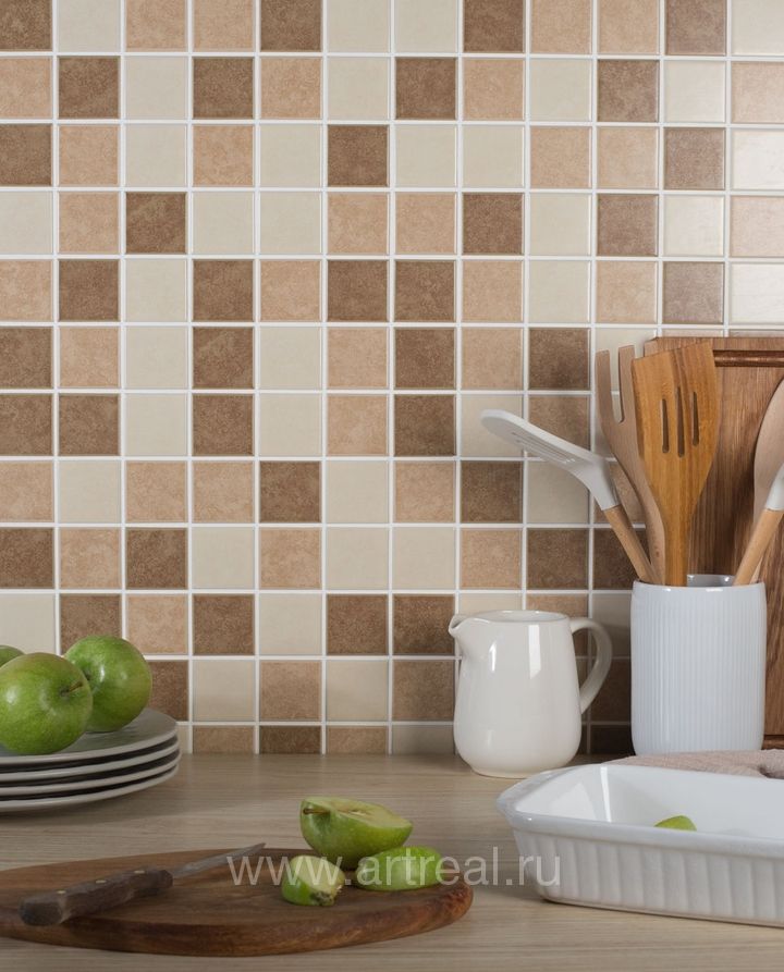 Мозаика Star mosaic 48-48 в интерьере