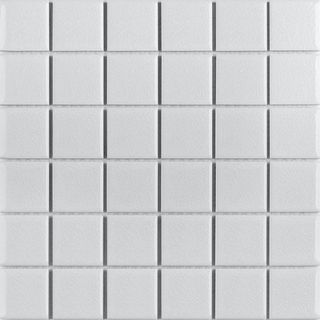 Star mosaic 48-48 White Crackle Glossy 48x48